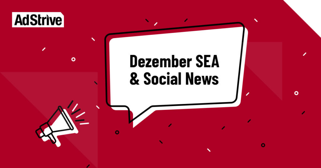 Dezember SEA & Social News