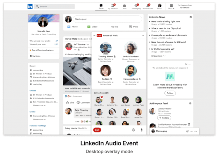 LinkedIn Event-Plattform Update